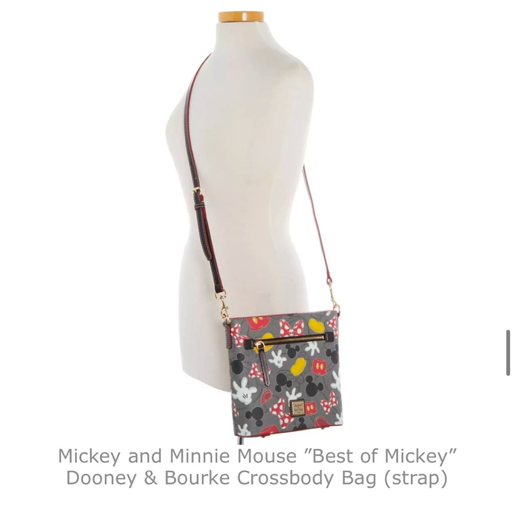 Dooney & Bourke Mickey and Minnie Mouse Crossbody Bag “Best of Mickey”